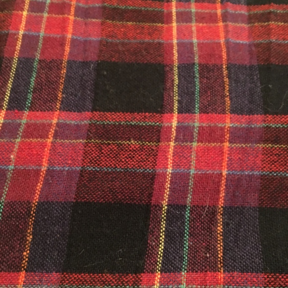 vintage plaid midi skirt - Picture 5 of 8